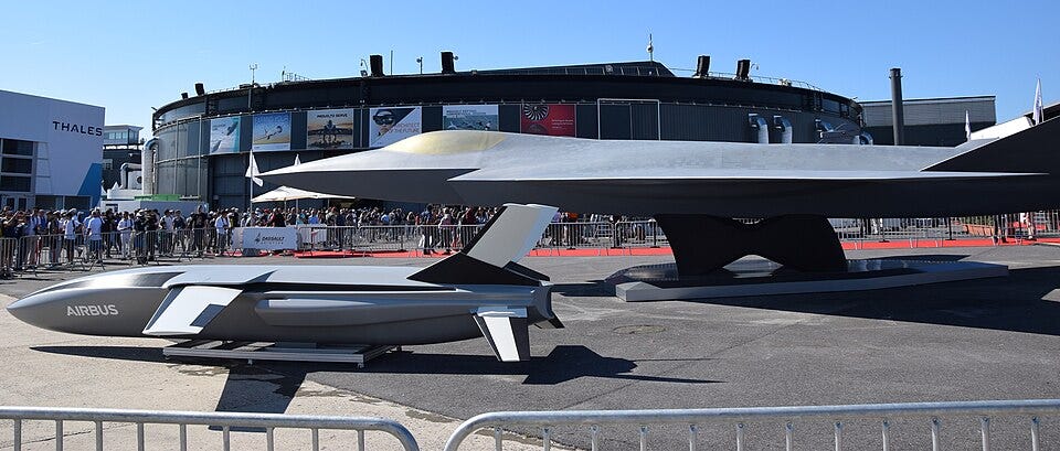 FCAS NGF mock-up at Paris Air Show 2019