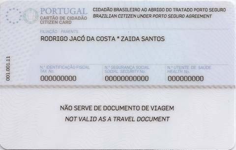 ✨ Sabia que brasileiros também podem ter cartão cidadão sem ter cidada