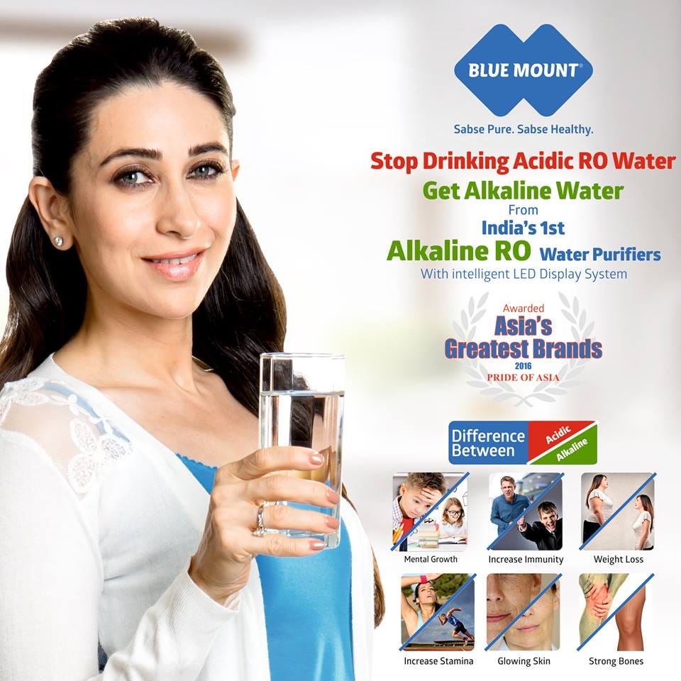 Best Alkaline Ro Water Purifiers in India by Blue Mount Appliances