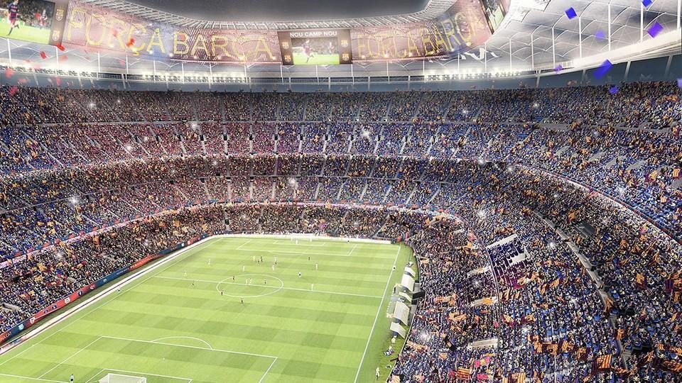 Camp Nou. Camp Nou is the largest stadium in… | by Catalunya Casas | Medium