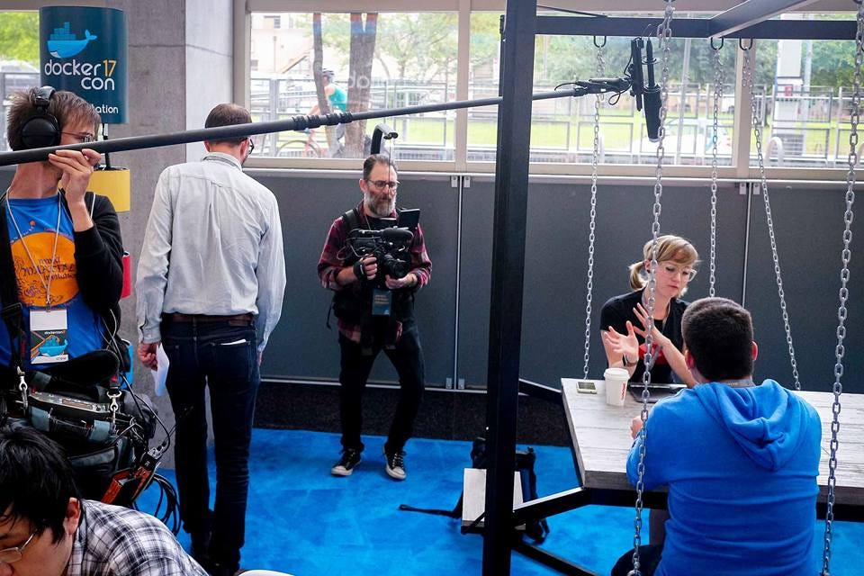 Speaking to a Docker Captain at DockerCon