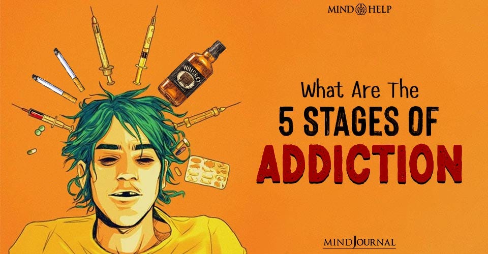 Stages Of Addiction. Addiction, a pervasive mental health… | by Mind ...