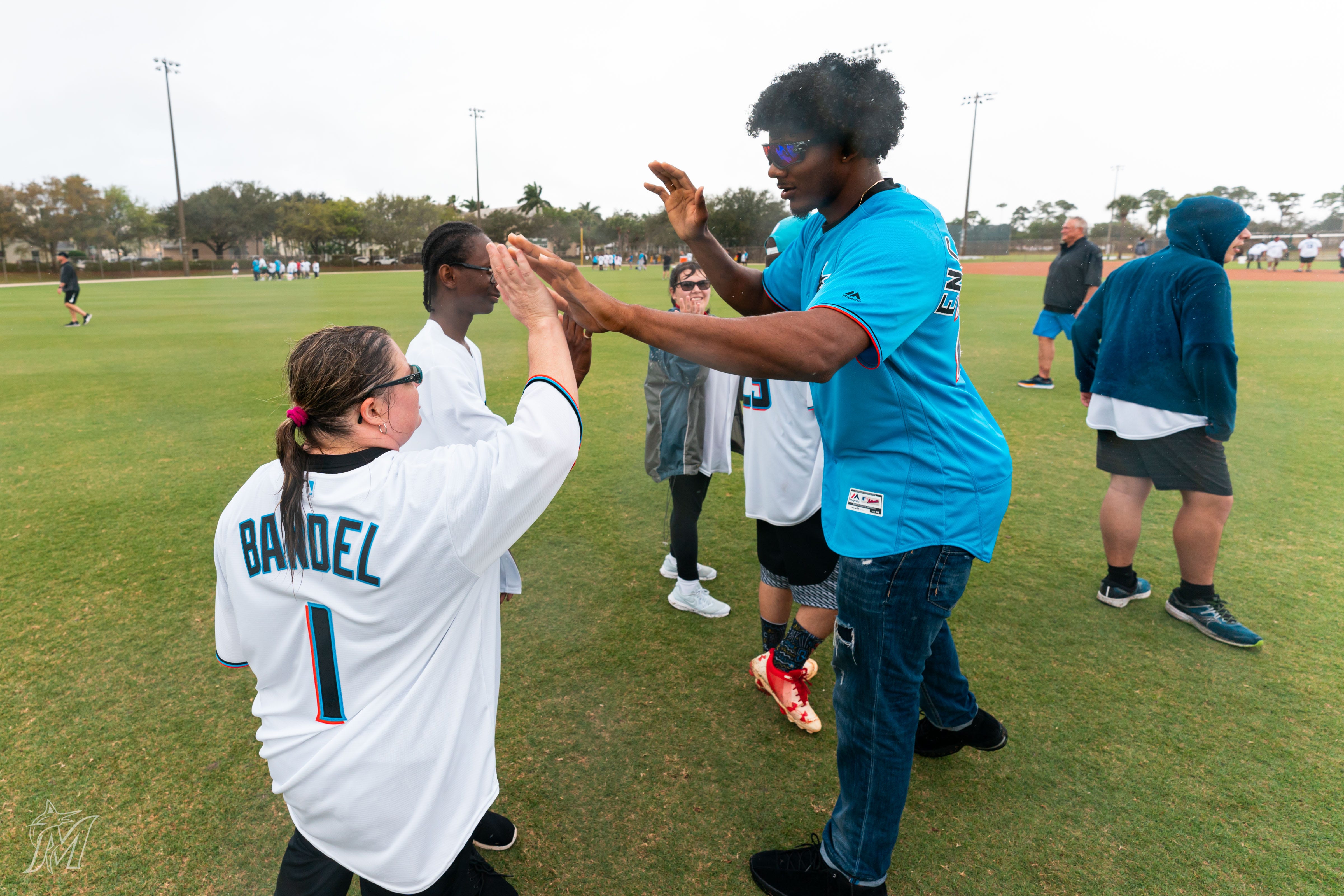 Miami Marlins hold Baseball Fantasy Camp for kids with