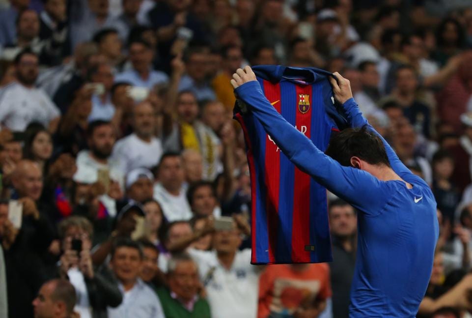 Messi reminds the Bernabeu who he is | by Kyle Williamson | Scrimmage |  Medium