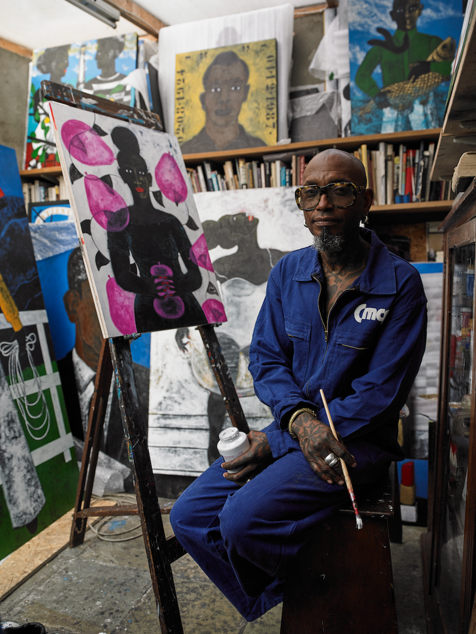 First Look at New Paintings from Brixton Based Artist Abe Odedina