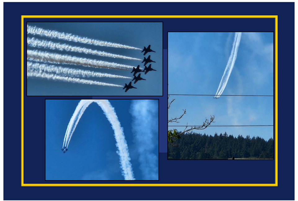Blue Angels Soaring to New Heights with Aerobatic Flying by Yvonne