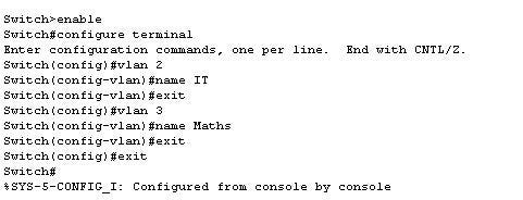 VLAN Configuration in Cisco Packet Tracer. | by Sathish R. | Medium