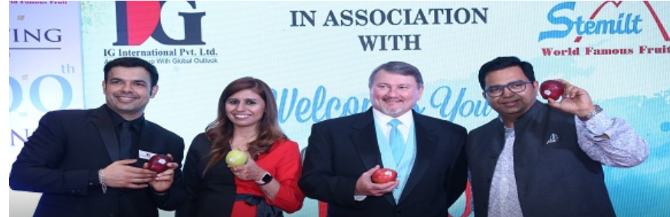 IG International Celebrated Arrival of 1000th Container for Apples from ...