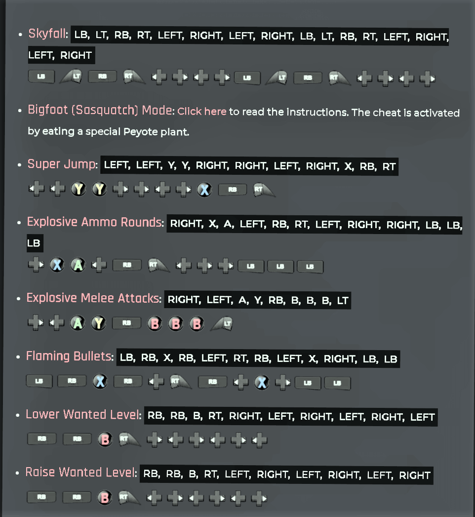 GTA 5 Cheats For All Xbox &amp; Xbox 360. | by Shyoz Gaming | Medium