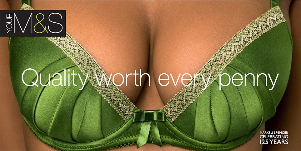 M&S focuses on key product area with bra-fit campaign