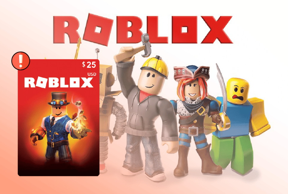 Roblox 25 USD, Gift Card