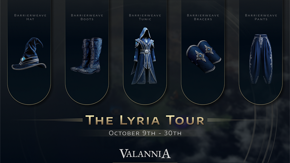 Valannia Lyria Tour Event