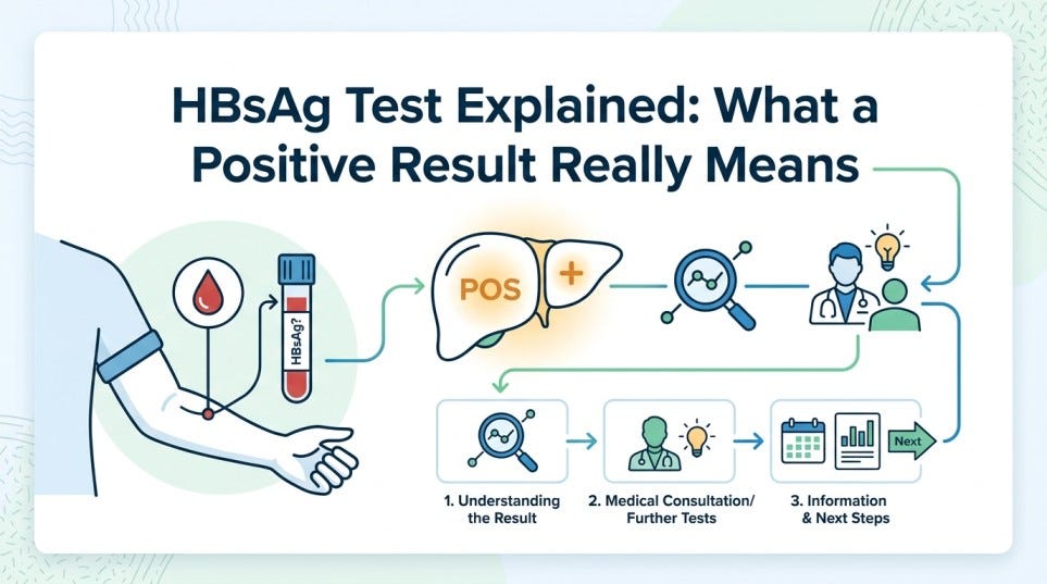 HBsAg Test Explained: What a Positive Result Really Means