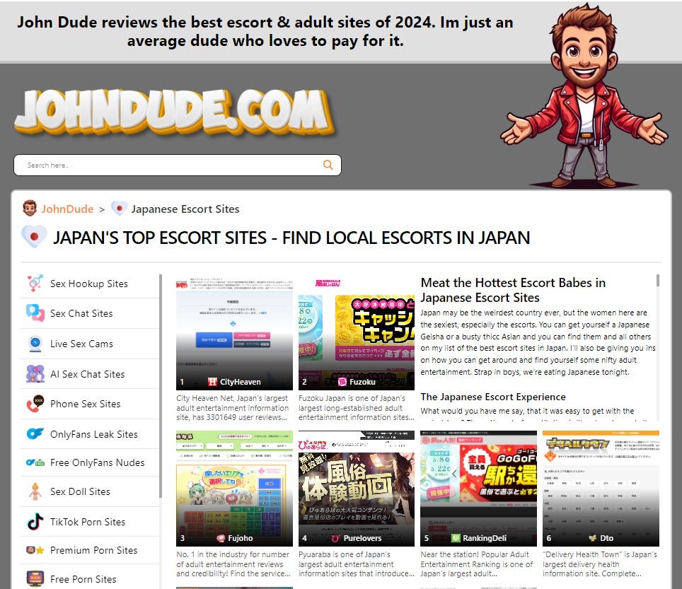 Top Japanese Escort Sites for Premium and Discreet Services
