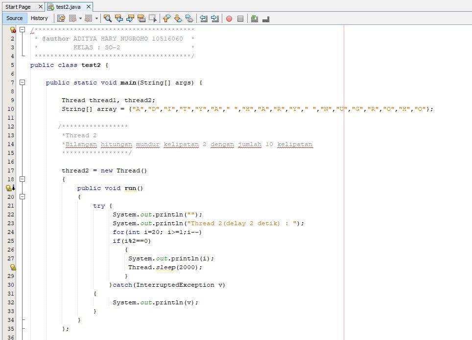JAVA MULTI THREADING. AUTHOR : ADITYA HARY… | by Aditya Nugroho | Medium
