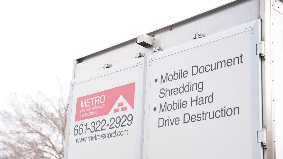 Barc Shredding Bakersfield Ca Metro Record Storage