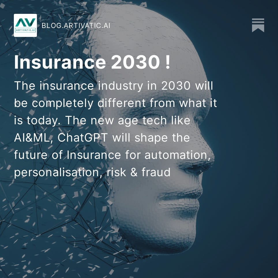 Insurance 2030 !. The insurance industry in 2030 will be… | by