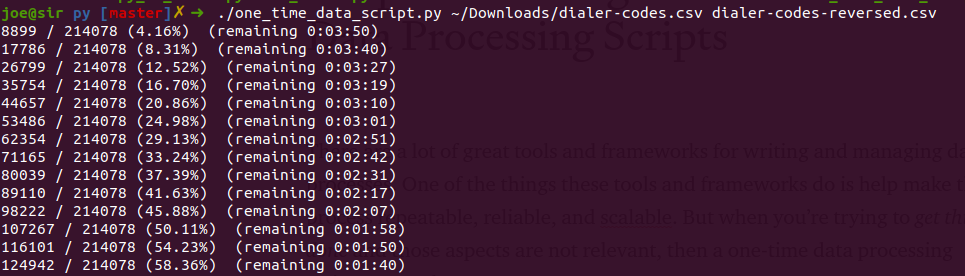 5 Tips for Writing Good One-Time Data Processing Scripts | by Joseph ...