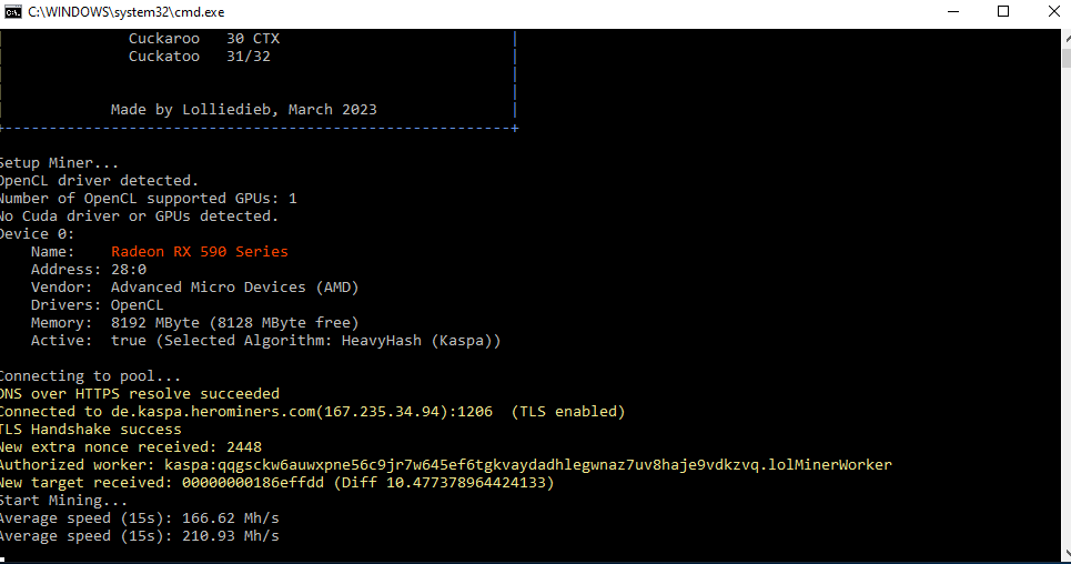 How to Mine Kaspa with LolMiner on Windows - Kaspa Currency - Medium
