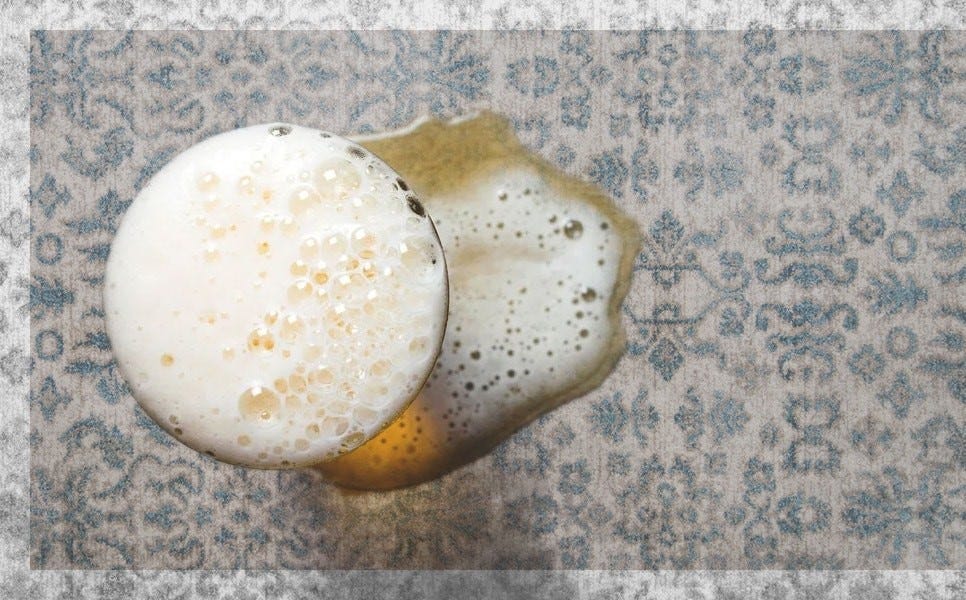 How To Remove Beer Stain From Your Rug by Mason J Medium