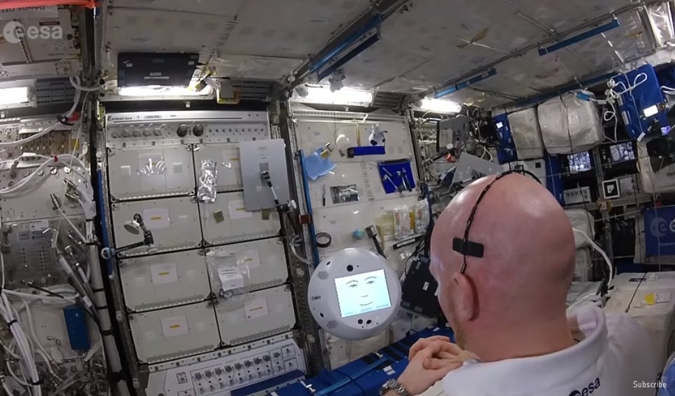 CIMON Says “Sorry, I'm Just a Robot” as Artificial Intelligence Goes Bad  Janet on ISS Crew | by The Cosmic Companion | The Cosmic Companion | Medium