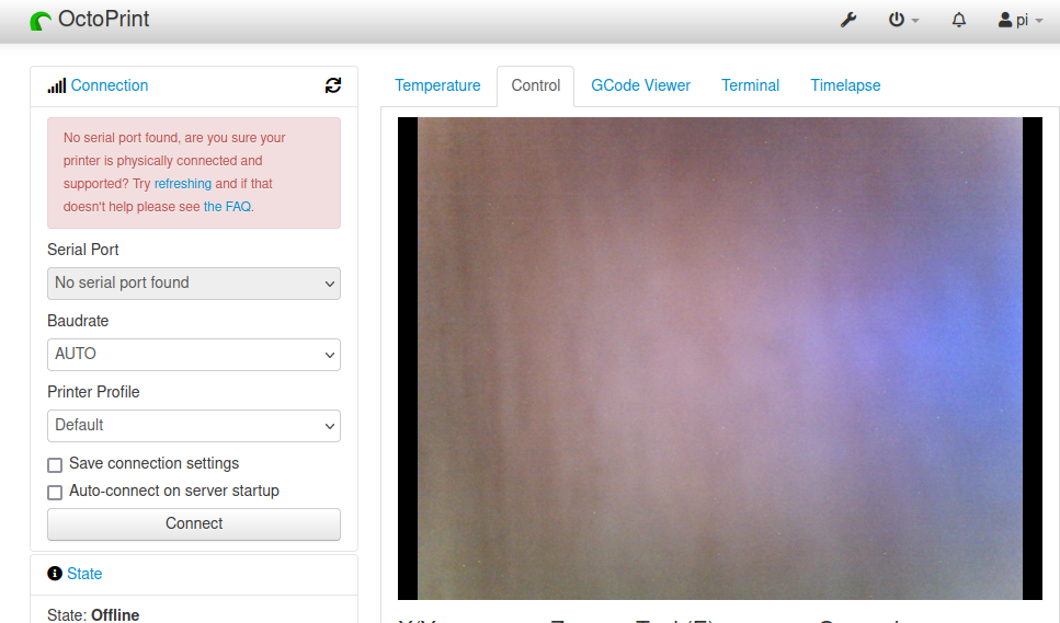 Webcam USB on OctoPrint. Ssh way to configure octoprint usb… | by Nicola  Landro | Medium
