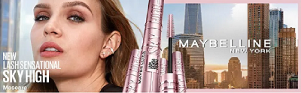 Rock Your Look with Maybelline's Lash Sensational Sky High Mascara -  Professionalbeauty - Medium