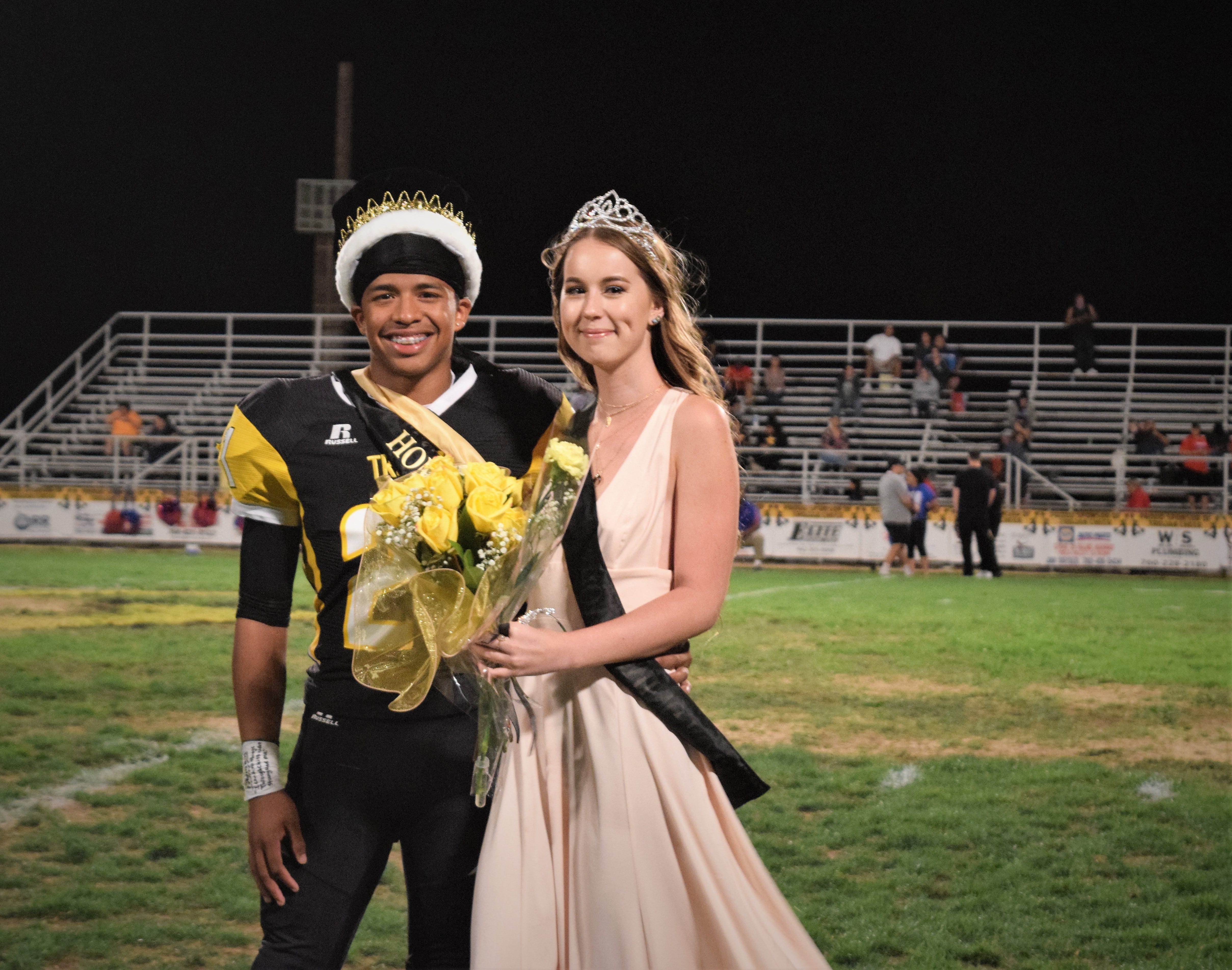 Salgado and Reese named Homecoming King and Queen
