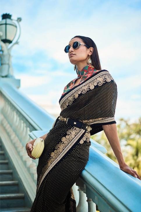 How Sabyasachi has turned traditional saree into a trendy fashion attire?, by anamikaroy321