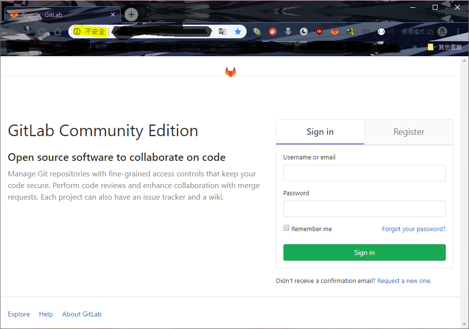 Synology gitlab https https synology