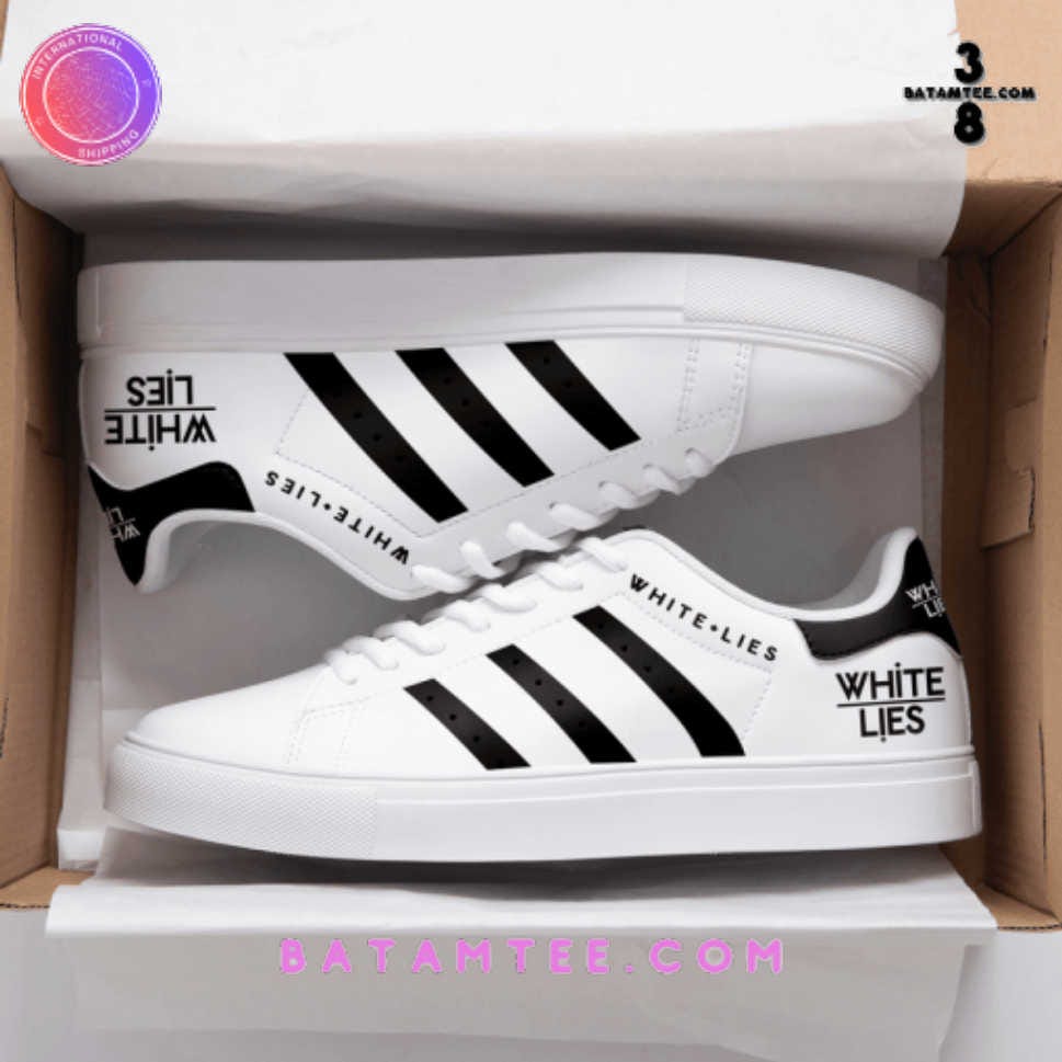 White Lies Post Punk Music Band Stan Smith Shoes | by Batamtee Store | Feb,  2024 | Medium