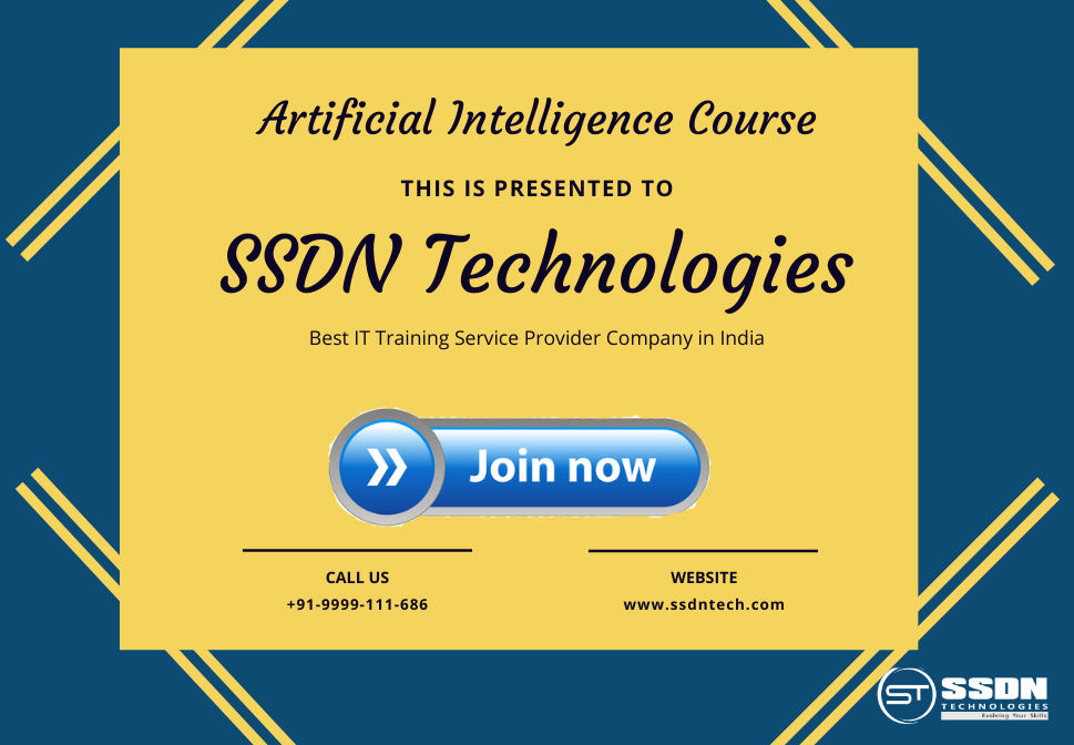 How SSDN Technologies helps you to learn about Artificial Intelligence Course in Noida