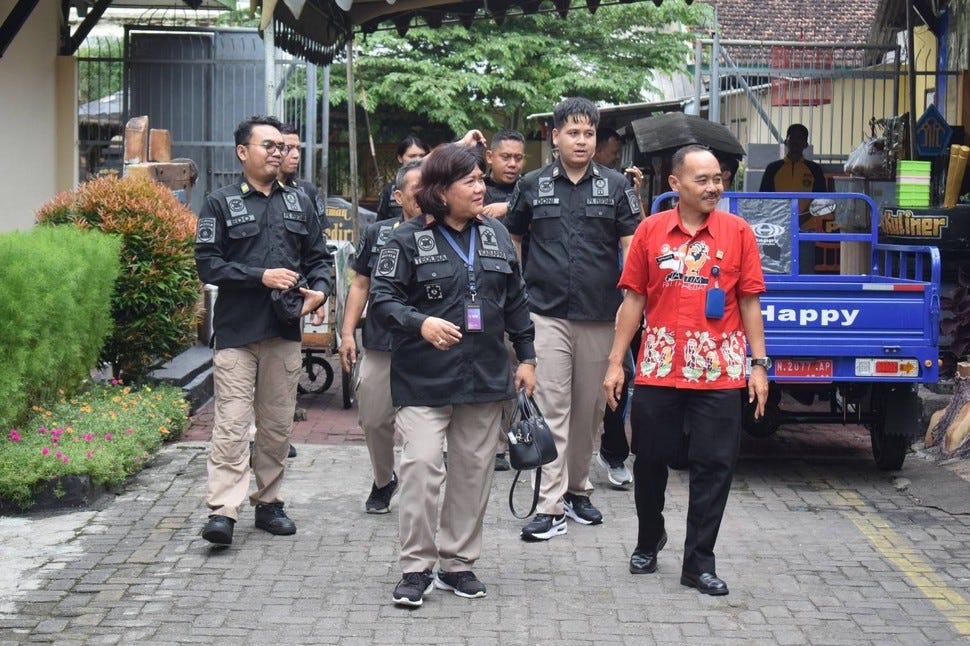 Bapas Bogor ke Lapas Kelas I Malang Studi Tiru Program Pembinaan Kemandirian | dok.humaslapasmalang