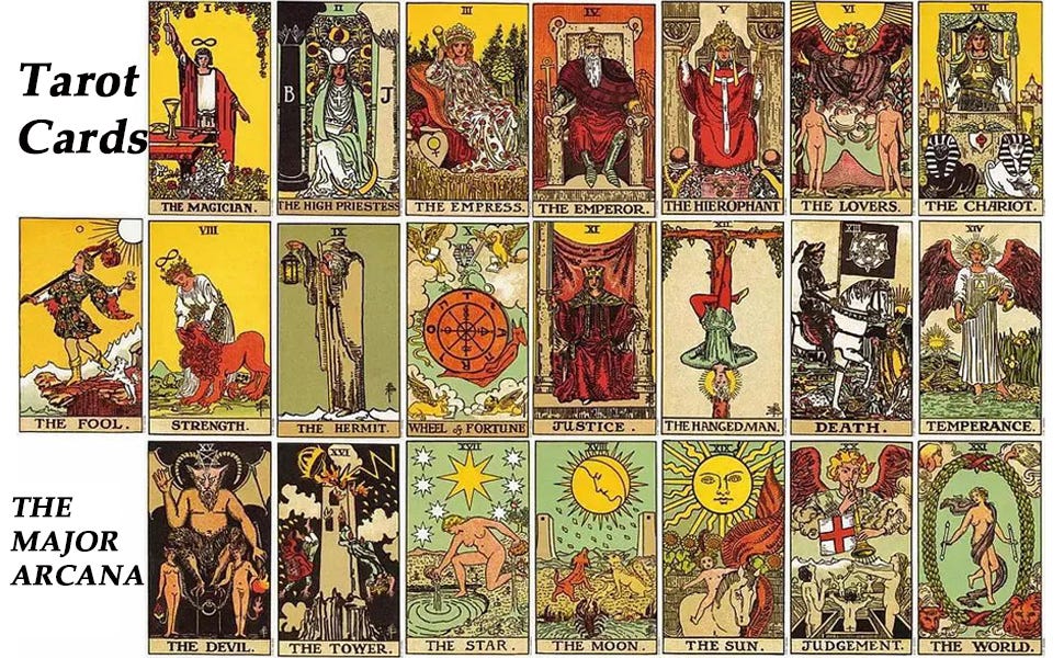 Many Major Arcana Cards In A Reading Means Many Changes Ahead by Mark