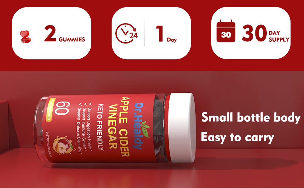 Do the popular ketogenic apple cider vinegar gummies work? by Drhealdy WN Medium