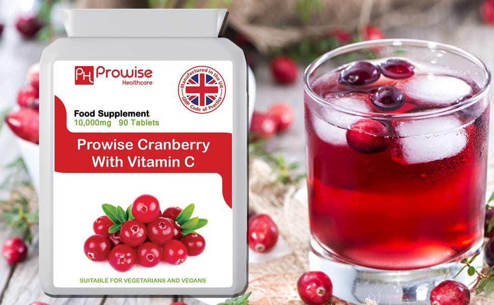 Cranberry with vitamin c Prowise Healthcare Medium