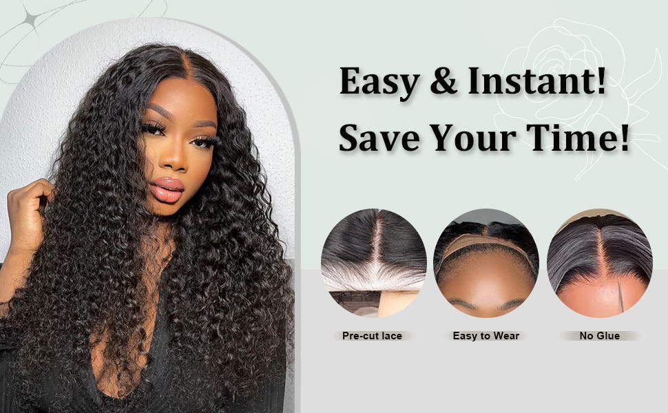 Woman Shows a Way To Install a Lace Wig Without Makeup or Glue