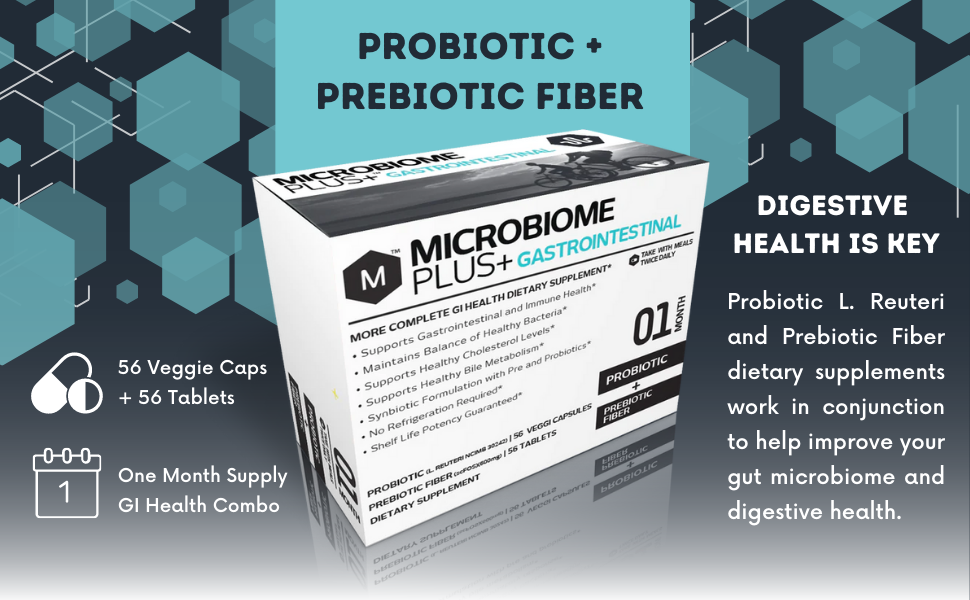 Culturelle Probiotic Plus Fiber Microbiome Plus Microbiome Plus