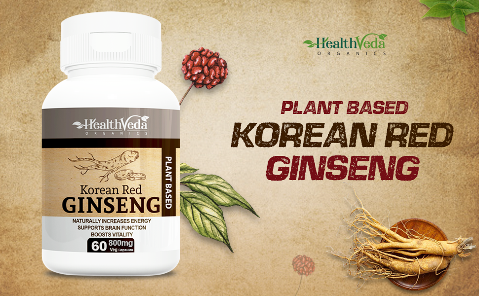 Health Benefits Of Korean Red Ginseng Capsules by Taif