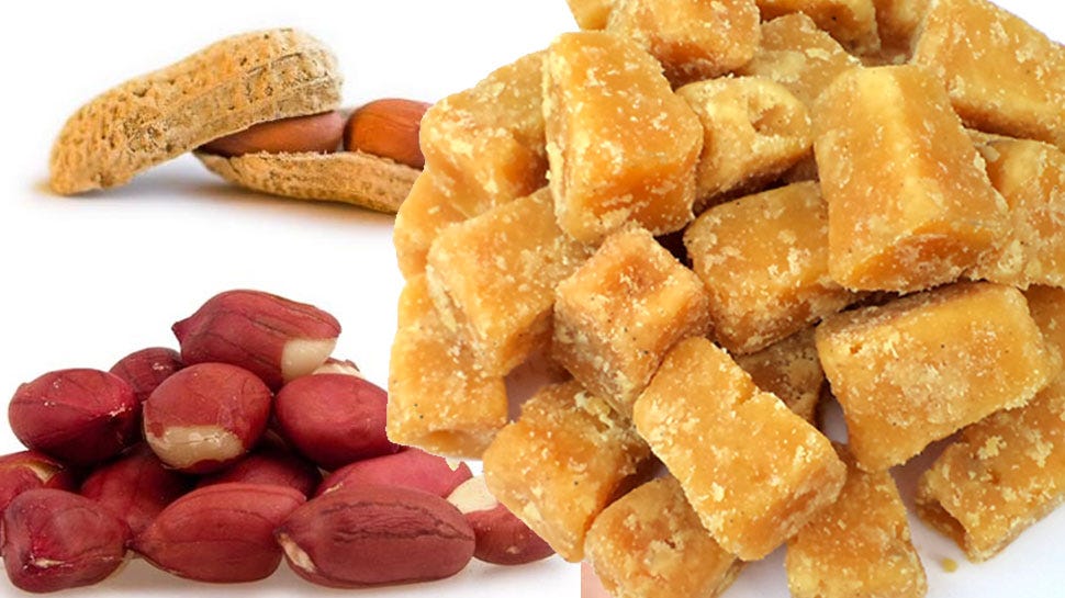 You will not know these 7 benefits of consuming jaggery and groundnut