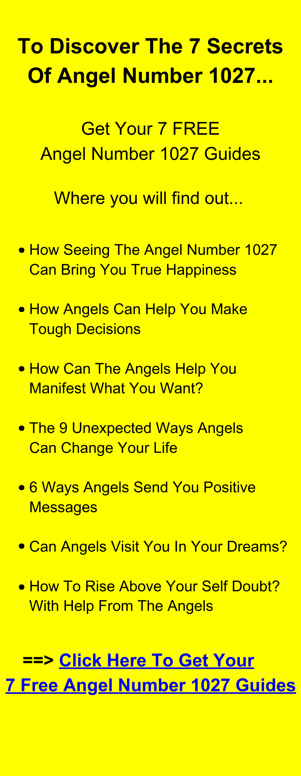 1027 Angel Number — Your Angels Have A Special Message For You | Medium
