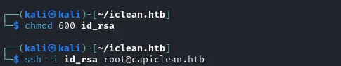 Logging in as root…