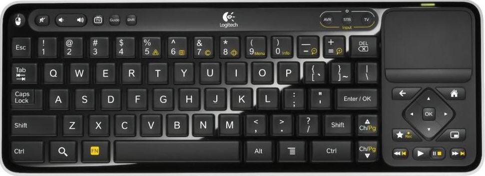Raspberry PI + Google TV (Logitech Revue) keyboard (Logitech K700) | by  Madhan Sundaram | Medium
