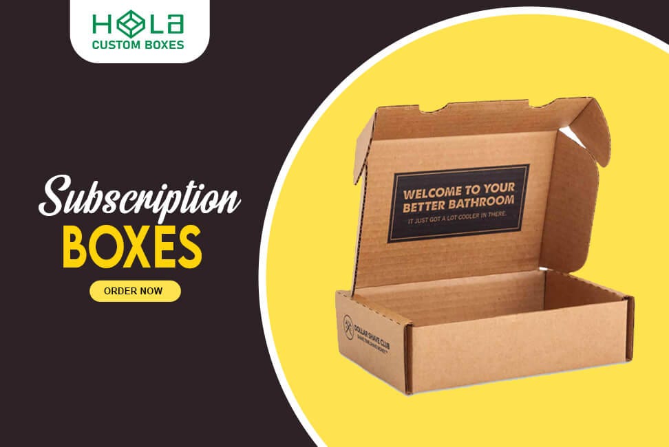 8 Top Custom Branded Boxes for Subscription Kits by Hola Custom Boxes