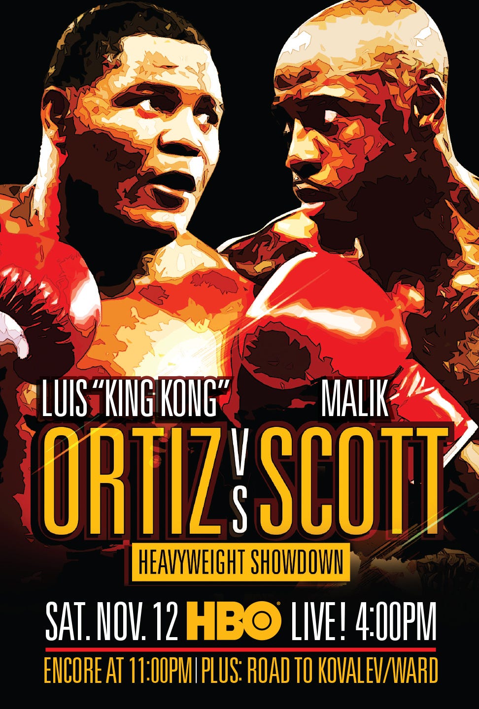 HBO BOXING® HOSTS AN AFTERNOON HEAVYWEIGHT SHOWDOWN WHEN HBO BOXING AFTER DARK LUIS ORTIZ VS