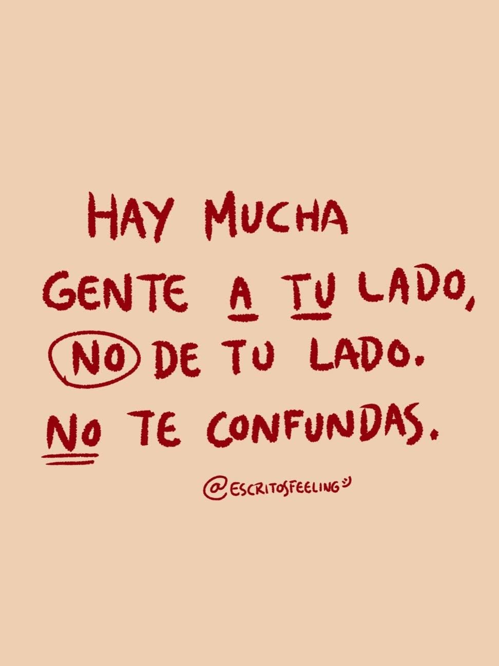 Creo que esta debe ser una de las grandes leyes del liderazgo: NO TE CONFUNDAS.