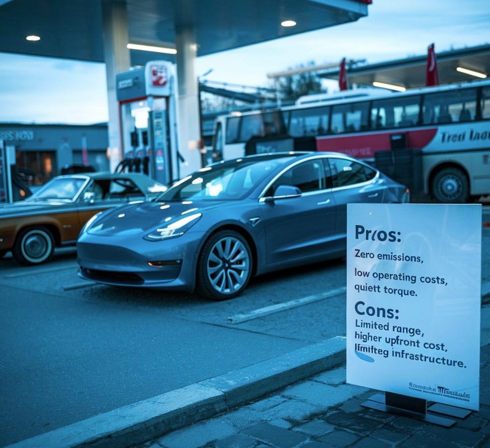 Electric cars advantages and disadvantages by Abdul Samad Nov