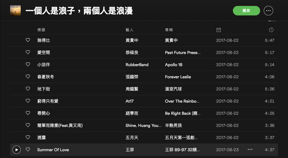 那些離家出走時，我給你點的情歌