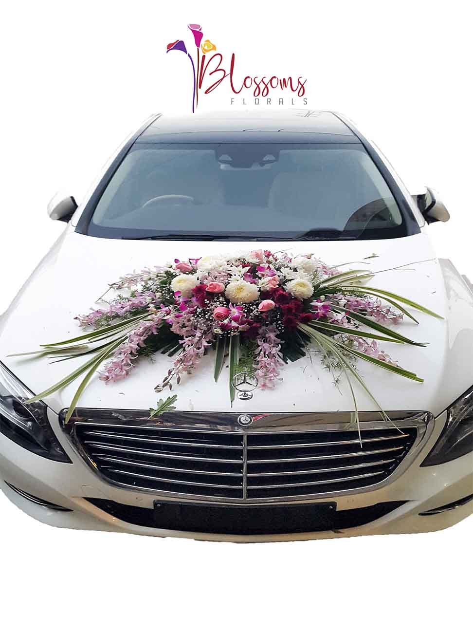 Wedding Car Decor Ideas: Adding Elegance to Your Special Day, by Blossoms  Florals