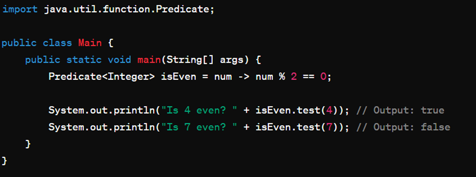 Java Predicate with Coding Examples | by Hanan Fadel | May, 2024 | Medium